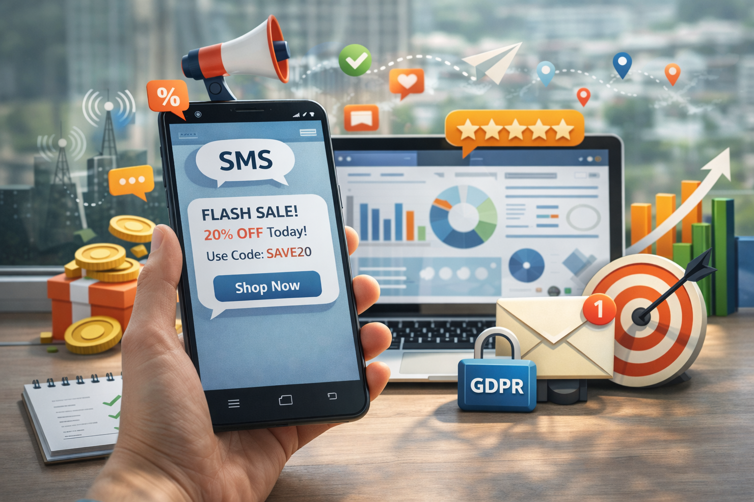 SMS маркетинг: пълно ръководство за бизнес растеж в мобилния канал